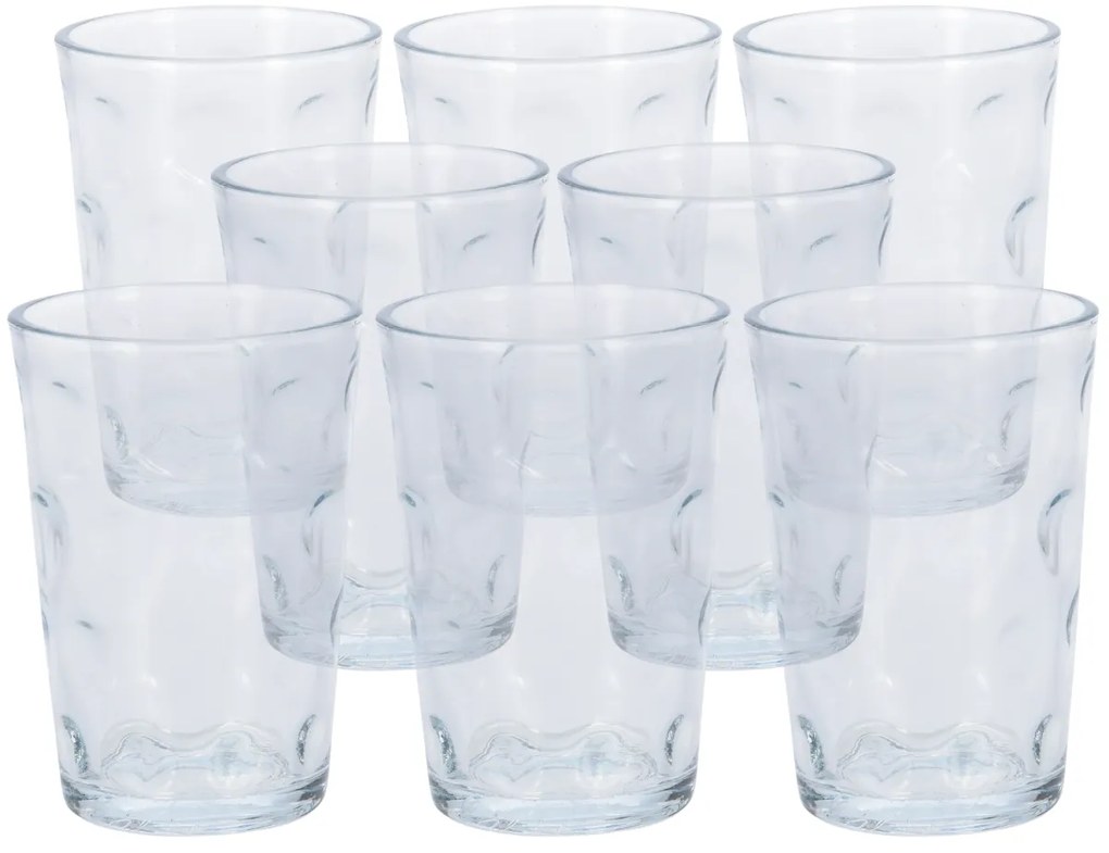 EH 8-częściowy zestaw szklanek Bubble, 200 ml