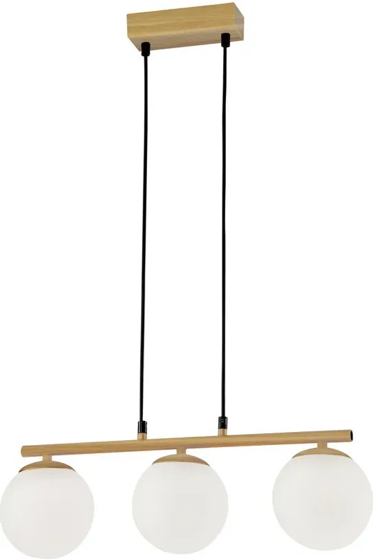 Stylowa lampa z 3 kloszami w stylu glamour - M073 E3-C62