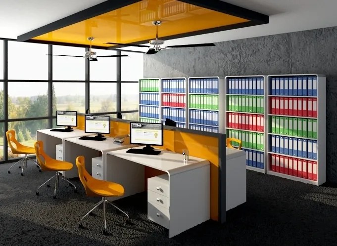 Kontenerek Milano Hubertus wysoki połysk