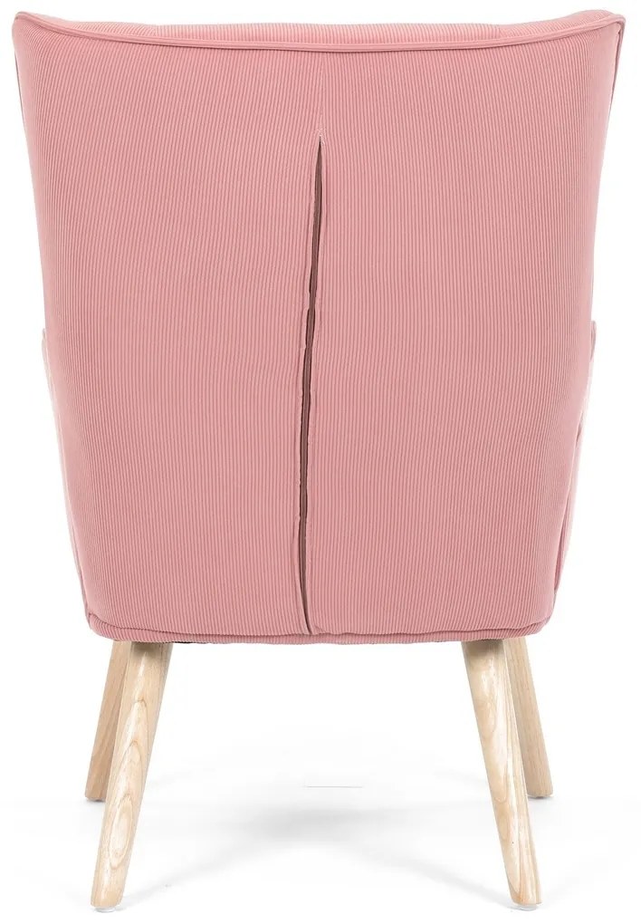 Fotel na uszach PINK2, różowy