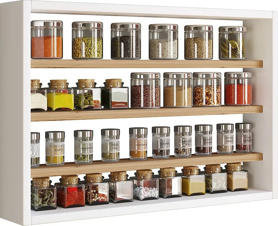 Półka ścienna Przyprawa Półka kuchenna Esaldi M