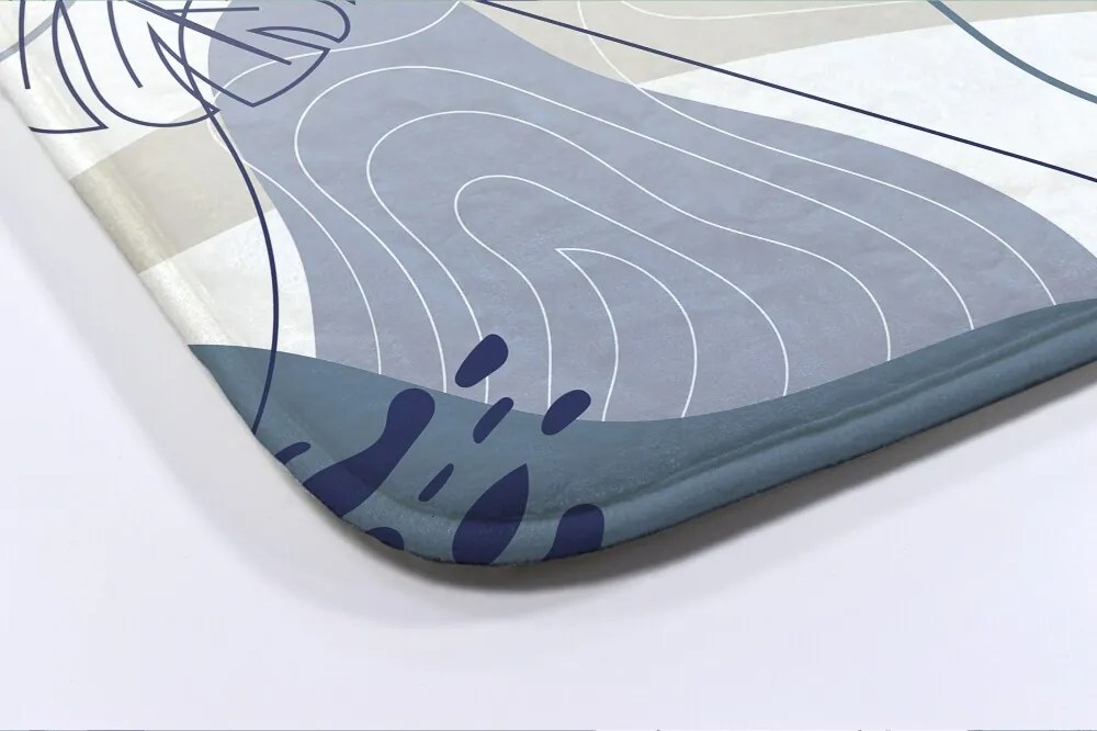 Antypoślizgowy dywanik łazienkowy Antypoślizgowy dywanik łazienkowy Abstrakcja Geometryczna