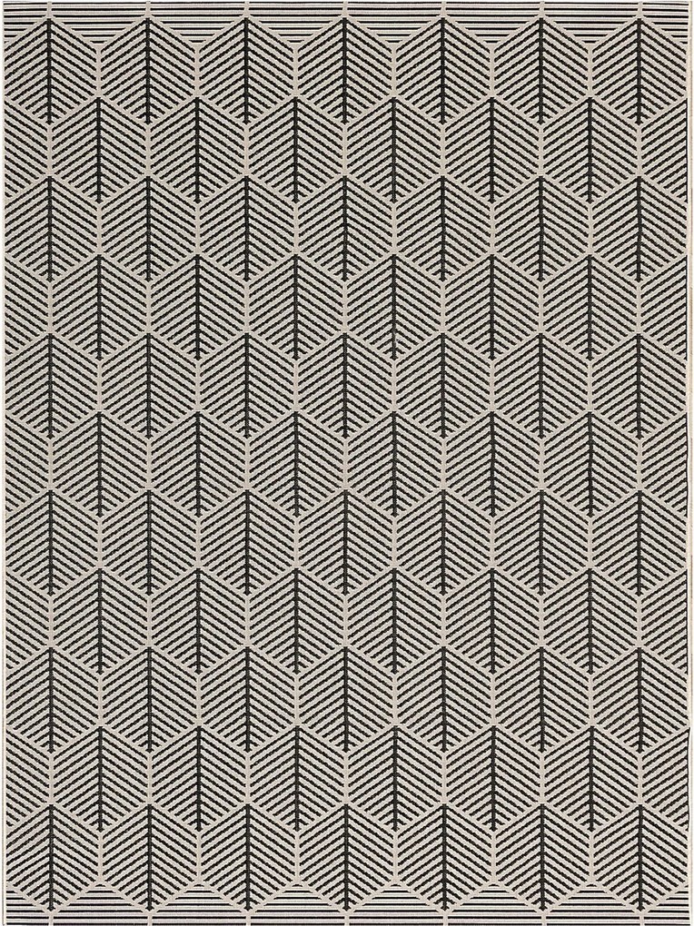 Dywan Cottage black/beige 200x290cm