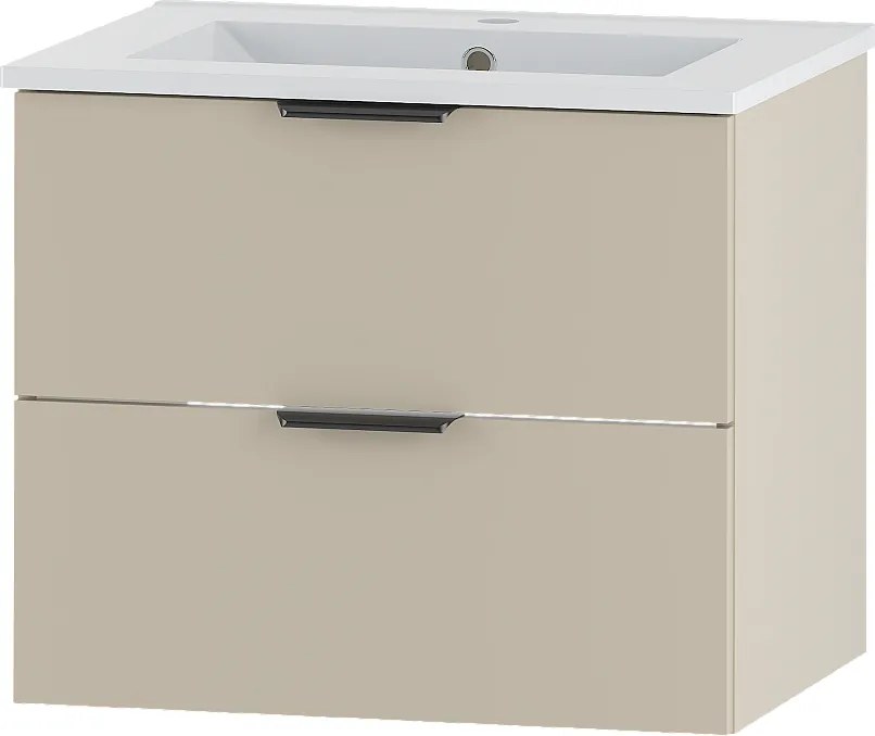 Kaszmirowy Zestaw do Łazienki 60cm Szafka z Umywalką Pile