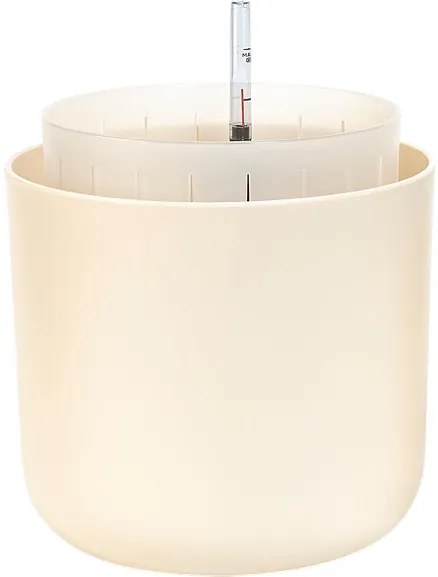 Plastia Doniczka samonawadniająca Tolita Air kremowy, śr. 19 cm, śred. 19 cm