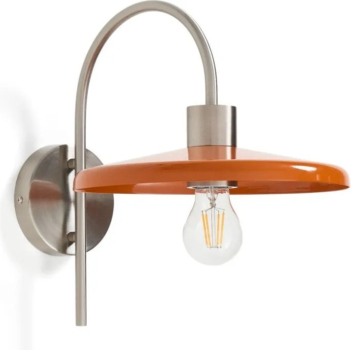 Pomarańczowy kinkiet ø 27 cm Nuvira – Kave Home