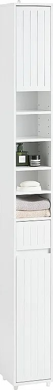 Wysoka szafa łazienkowa kolumnowa BZR160-W