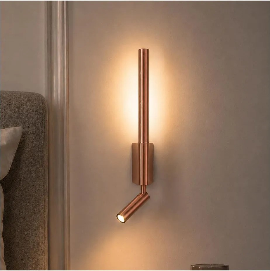 BRILAGI -LED Ścienna oprawa punktowa VIXON LED/3W/230V + LED/5W brązowa CRI 90