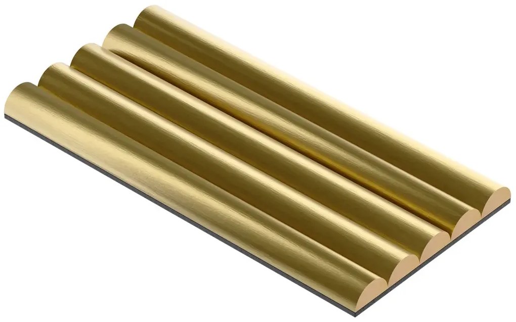 Złoty Panel Ryflowany Na Ścianę I Sufit F0-F23