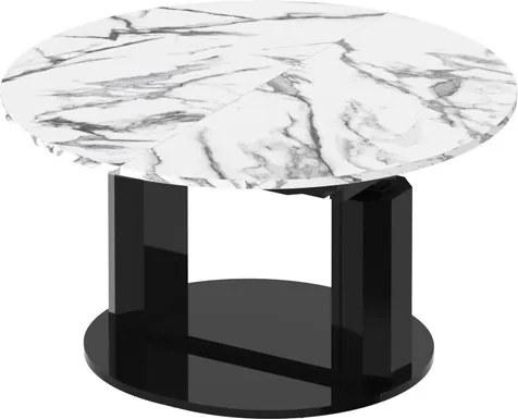 Ławostół podnoszony i rozkładany Primo Lux efekt marmuru połysk