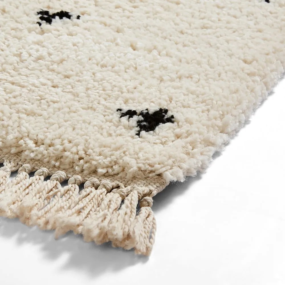 Biało-czarny dywan Think Rugs Boho Dots, 120x170 cm