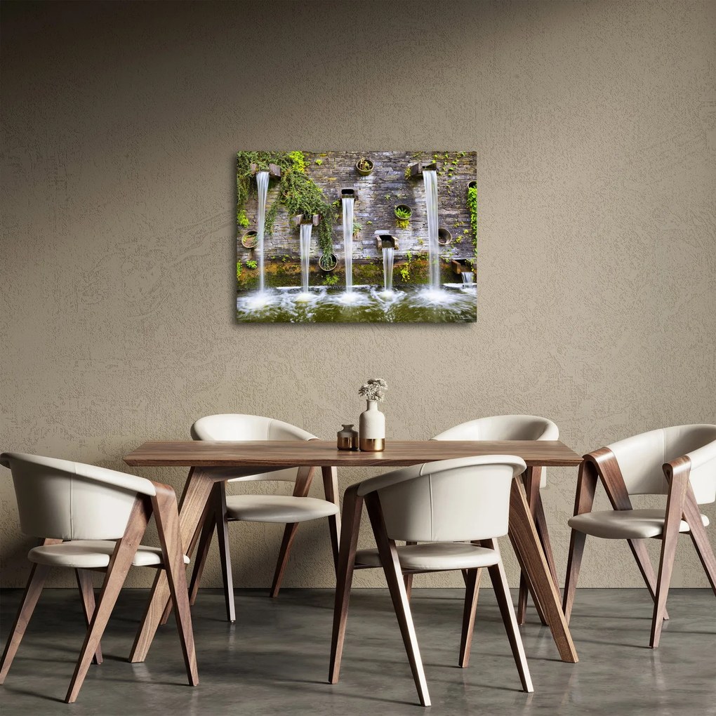 Obraz - Kamienny mur, Hamburg, Niemcy (70x50 cm)