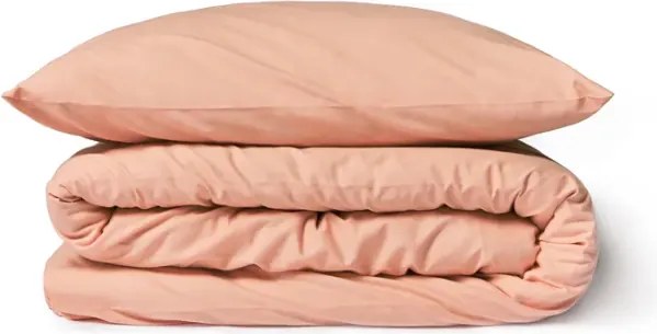 PrzytulneMieszkanie.pl PrzytulneMieszkanie.pl Bawełniana pościel CALMORA pudrowy róż Rozmiar pościeli: 70 x 90 cm | 140 x 220 cm