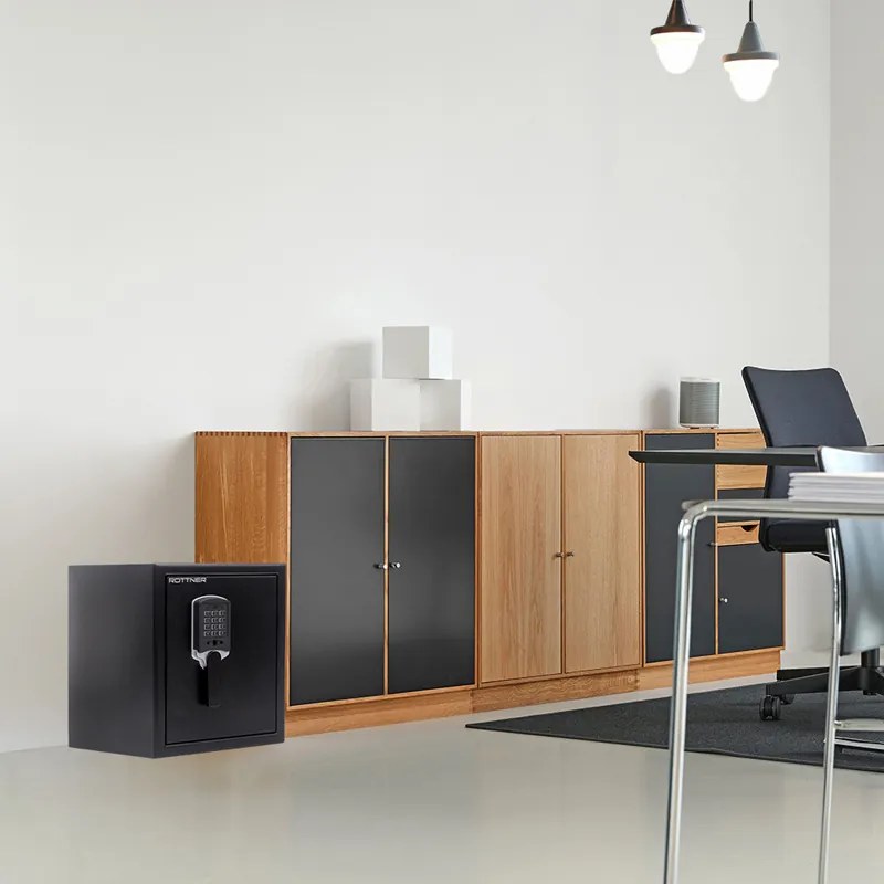 Ognioodporny i wodoodporny sejf FIRE DATA 40, 450 x 370 x 513 mm, elektroniczny zamek