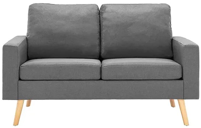2-osobowa jasnoszara sofa - Muria 2Q