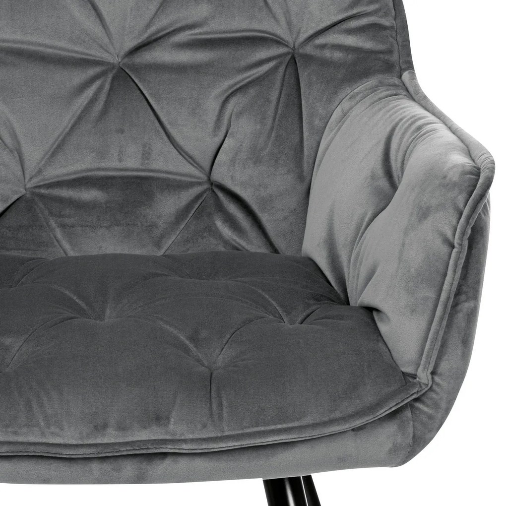 Zestaw krzeseł do jadalni DCH-421 GREY4, 2 szt.