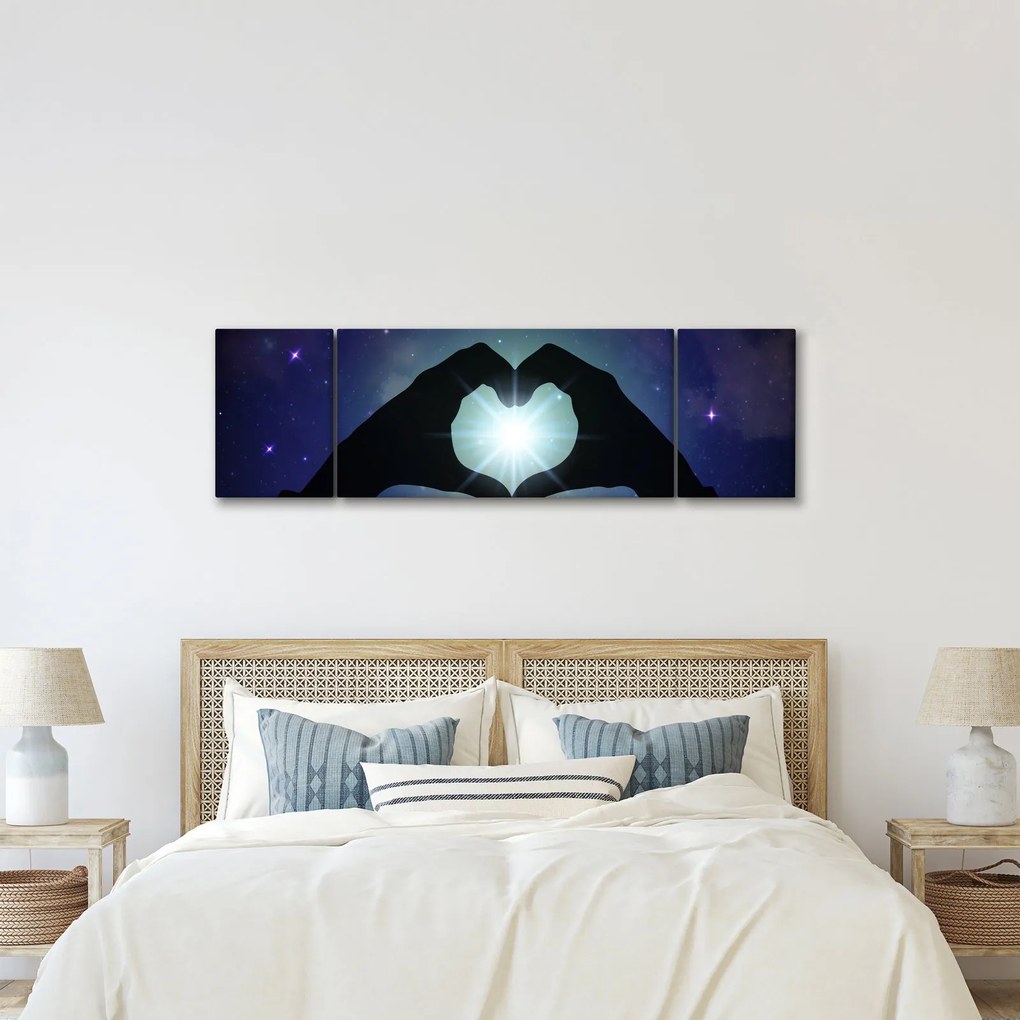 Obraz - Miłość symboliczna (170x50 cm)