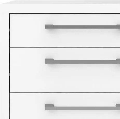 Kontenerek 4-szufladowy na kółkach Prima 4 biały