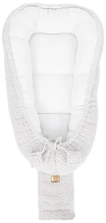 Kokon dla niemowląt w kolorze kości słoniowej 55x83 cm – Meowbaby