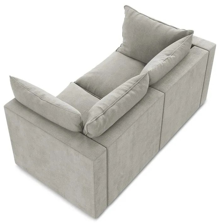 Jasnoszara sofa 180 cm Manao – Makamii