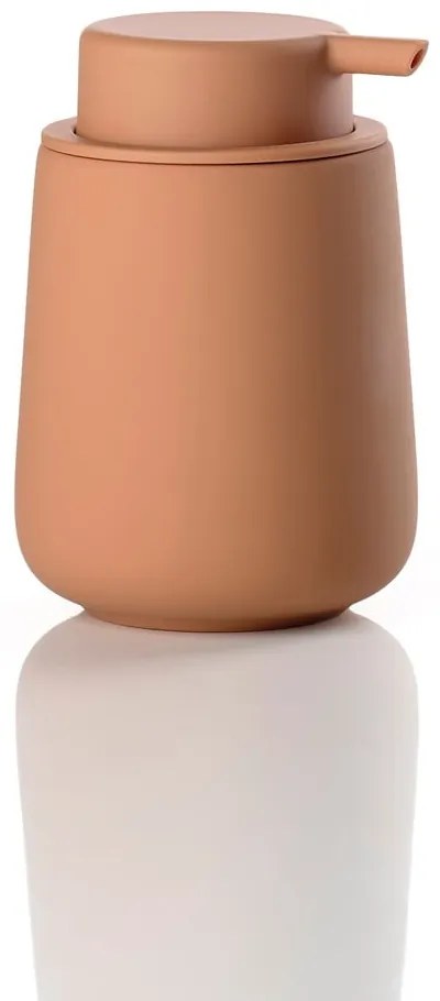 Pomarańczowy kamionkowy dozownik do mydła 250 ml Nova One – Zone