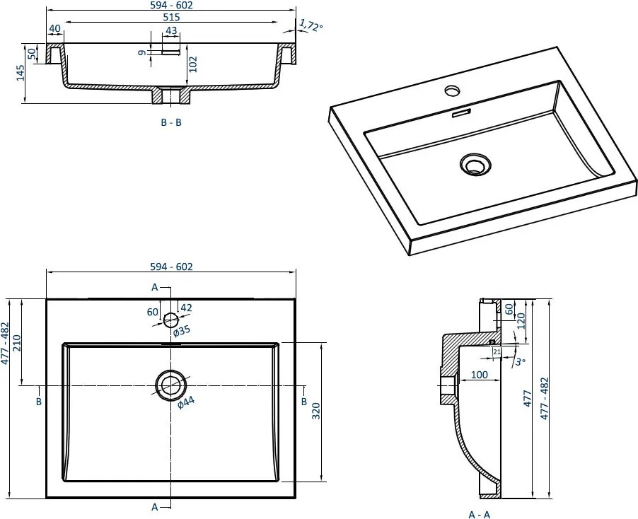 Szafka podumywalkowa M600