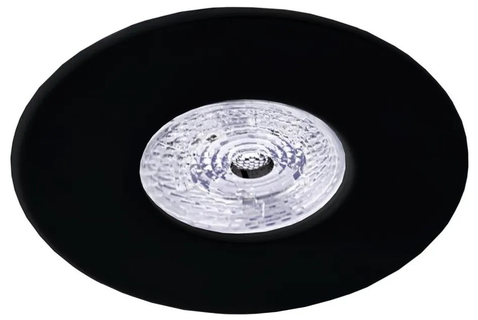 Brosline 3026 - Oprawa sufitowa wpuszczana CHITO 1xGU10/10W/230V czarna