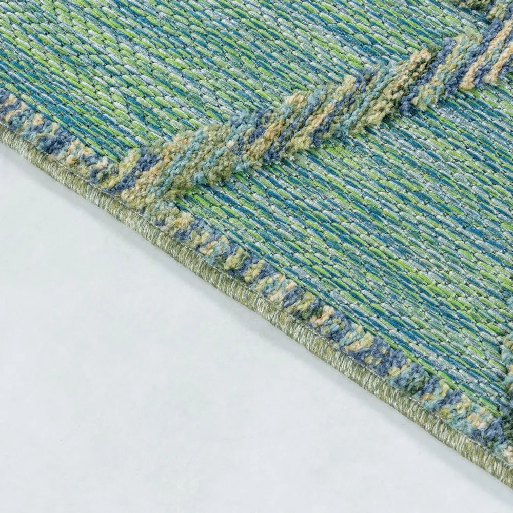 Zielony chodnik odpowiedni na zewnątrz 80x250 cm Bahama – Ayyildiz Carpets