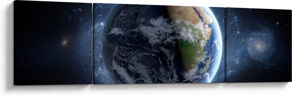 Obraz - Widok z kosmosu (170x50 cm)