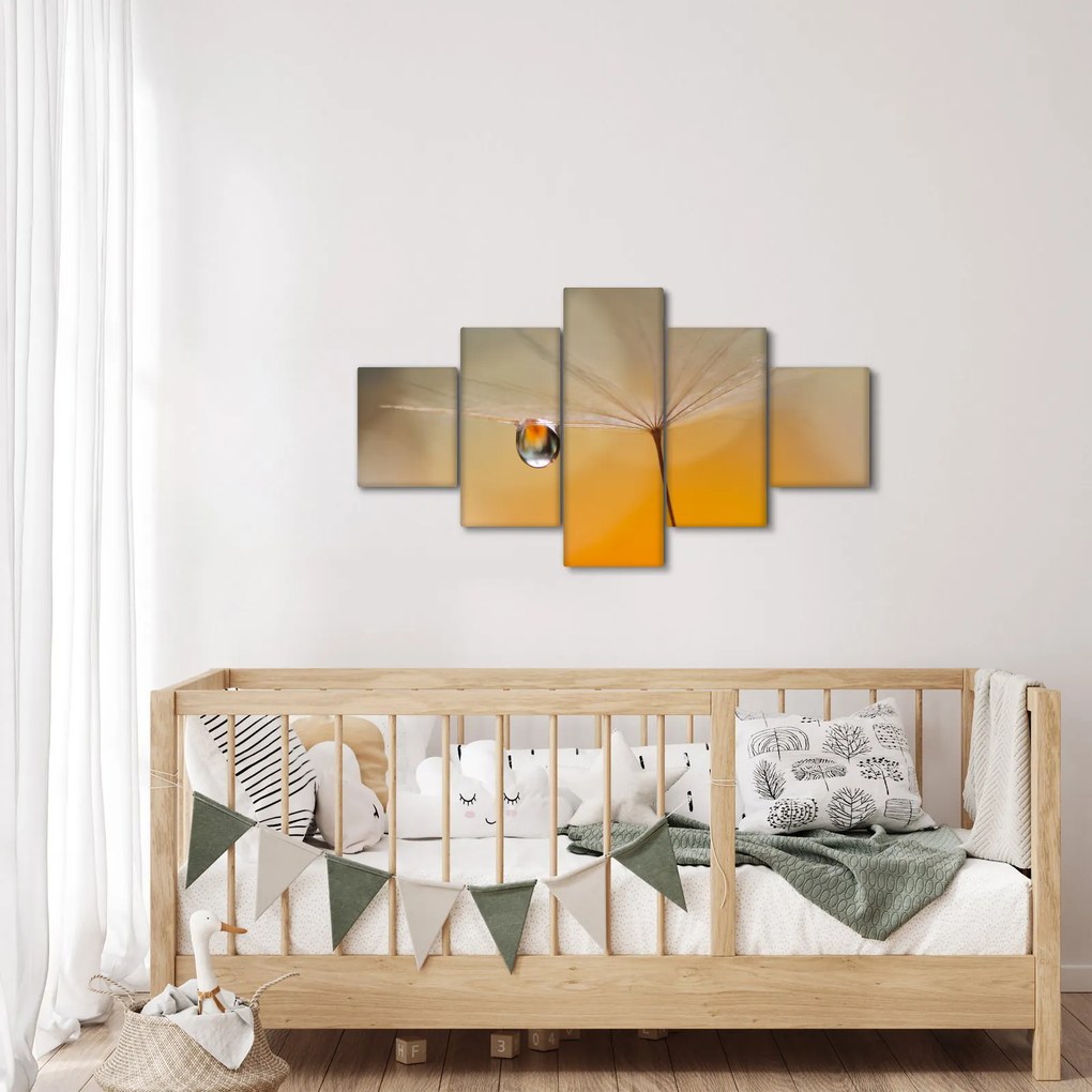 Obraz - Makro kwiat (125x70 cm)