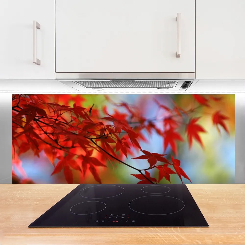 Panel nad blat kuchenny Świeżość Zielonych Liści