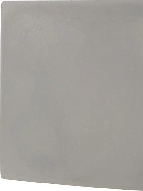 Rustykalna kwadratowa lampa ścienna betonowa - Alban