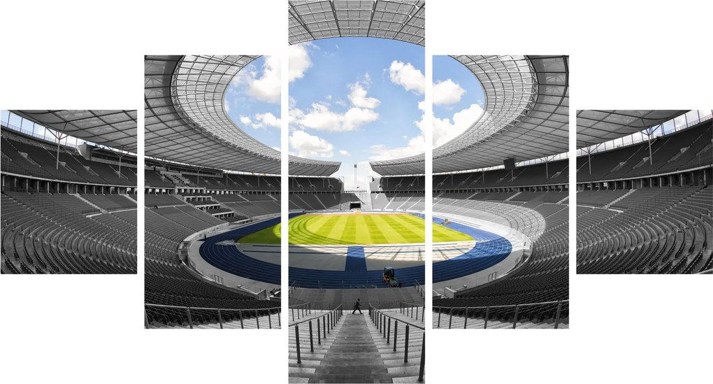 Obraz - stadion piłkarski (125x70 cm)