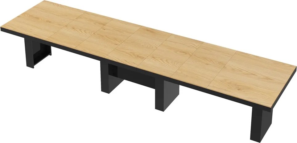 Stół rozkładany do 400 cm Largo Hubertus dąb