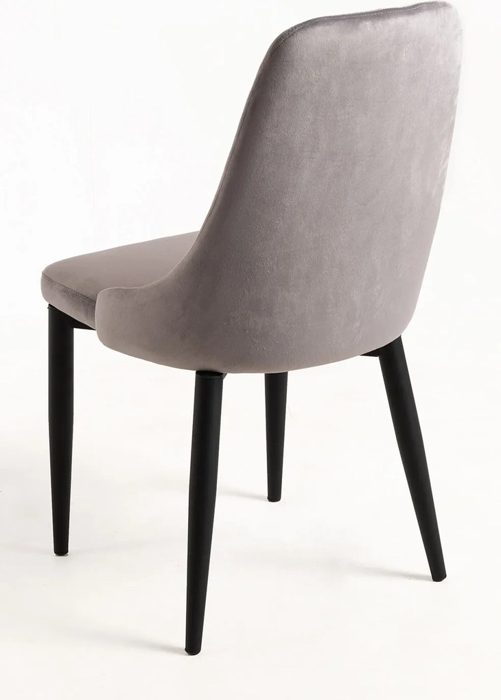 Zestaw 4 Krzese Kan Aksamitne