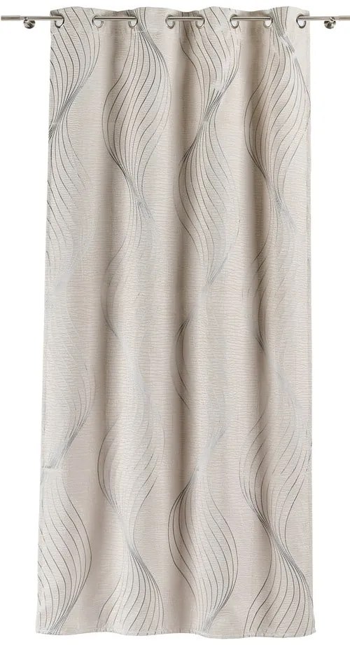 Kremowa zasłona 140x260 cm Sirene – Mendola Fabrics