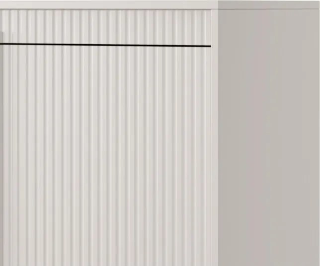 Wysoka Komoda SENSO 3D push-to-open