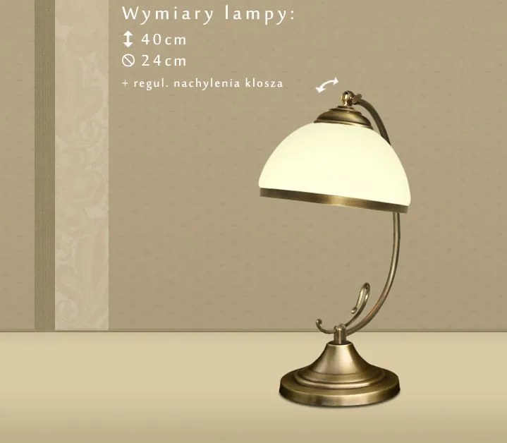 Lampa stołowa mosiężna DR-B1E