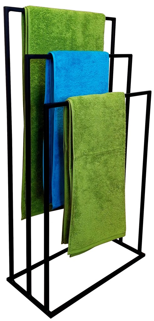 Stojak na ręczniki wieszak stojący LOFT 20mm