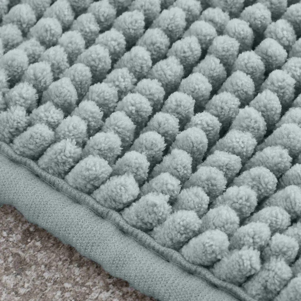 Zielony dywanik łazienkowy 50x80 cm Bobble – Catherine Lansfield