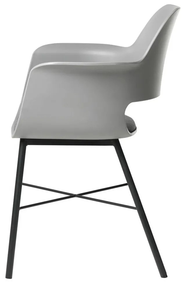 Szare krzesło Unique Furniture Wrestler