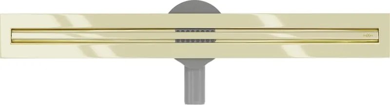 Mexen Flat 360° Slim odpływ liniowy obrotowy 50 cm, złoty - 1541050
