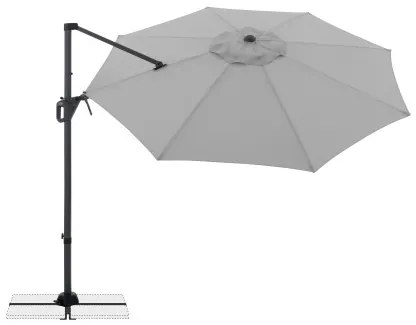 LIFE 310 cm – huśtawka ogrodowa z bocznym drążkiem : Substancja Desen - 827