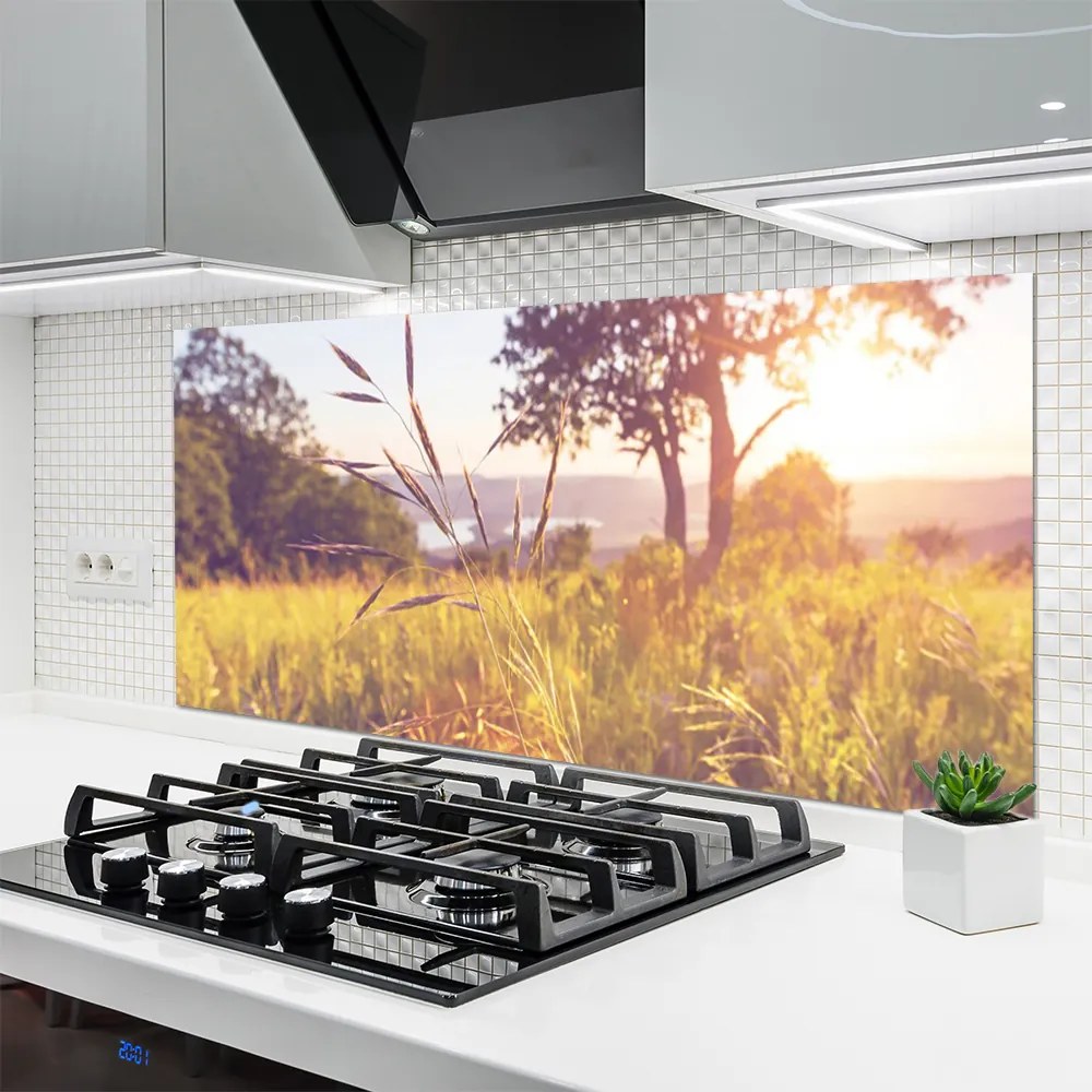 Panel nad blat kuchenny Spokój Zielonej Polany