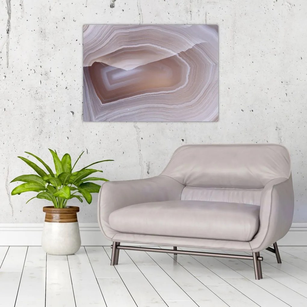 Obraz - Marmurowy agat (70x50 cm)