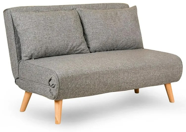 Sofa rozkładana Folde 2 jasnoszara
