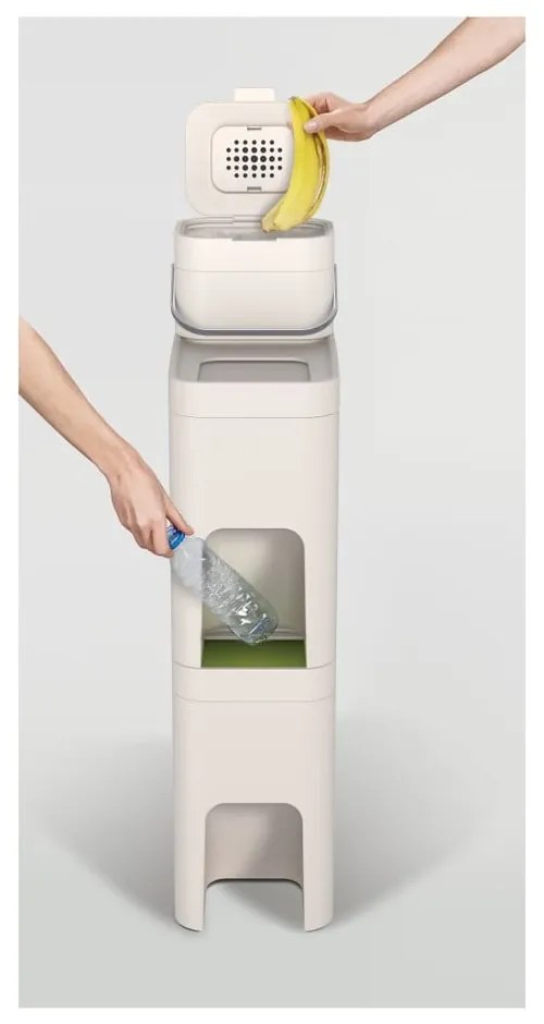 Pojemnik na odpadki organiczne Joseph Joseph IntelligentWaste Stack, 4 l
