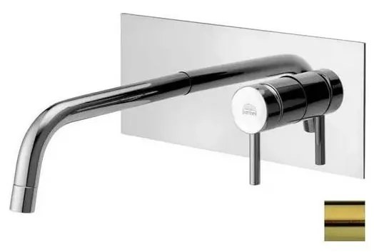 Paffoni - Bateria umywalkowa podtynkowa LIGHT, złota