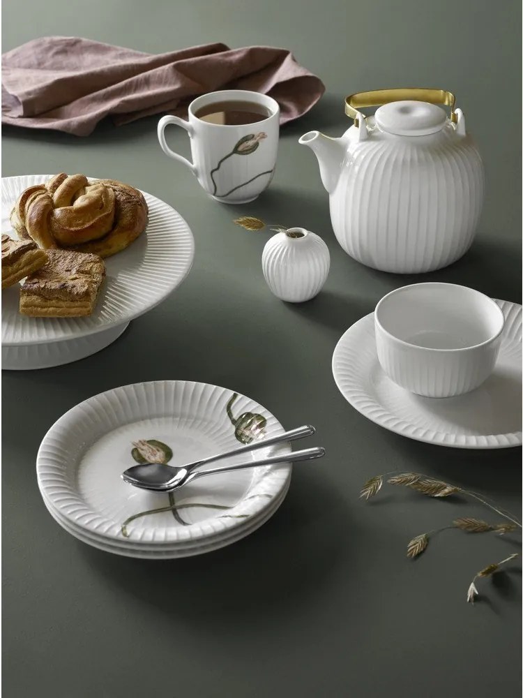 Biały porcelanowy kubek Kähler Design Hammershøi Poppy, 330 ml