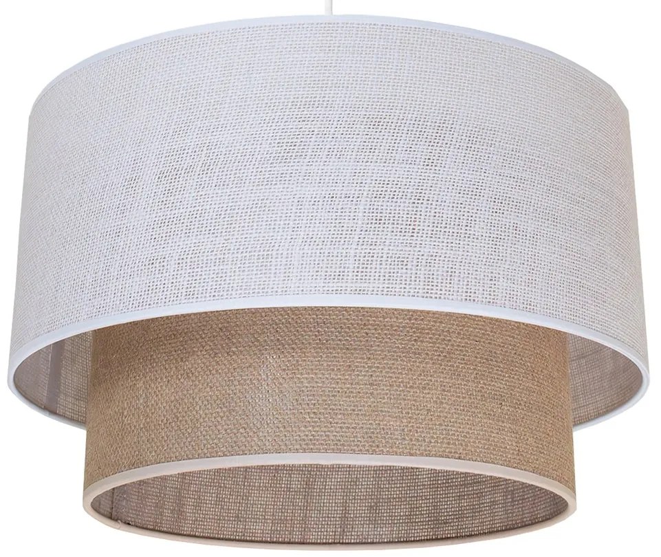 Lampa wisząca naturalna, boho BUENO 1xE27